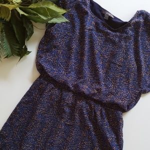 Forever 21 beautiful blue and gold dress